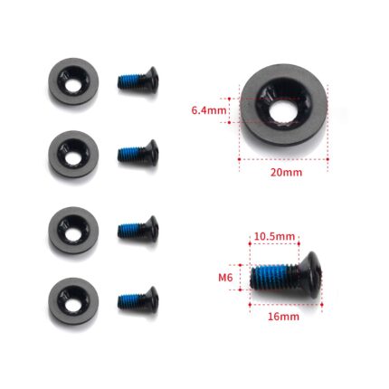 set Pernos snowboard Xcman 16mm y golillas